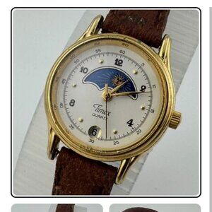 ●Vintage Timex Moon Phase Watch●